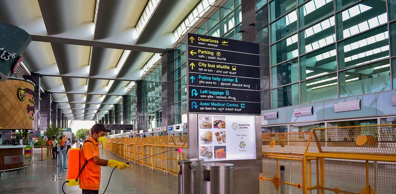 Kempegowda International Airport. Credit: PTI Photo