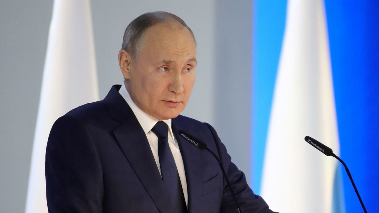 Russian President Vladimir Putin. Credit: Reuters file photo