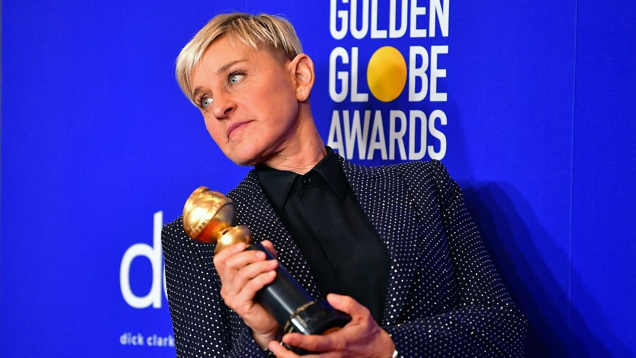 TV host Ellen DeGeneres. Credit: AFP File Photo