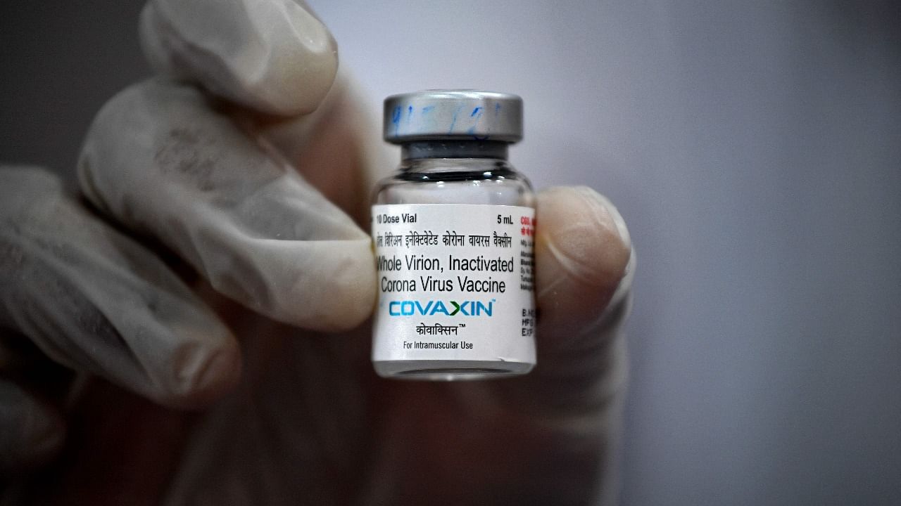The Centre has decided to invest more than Rs 130 crore to enhance Covaxin production. Credit: AFP Photo