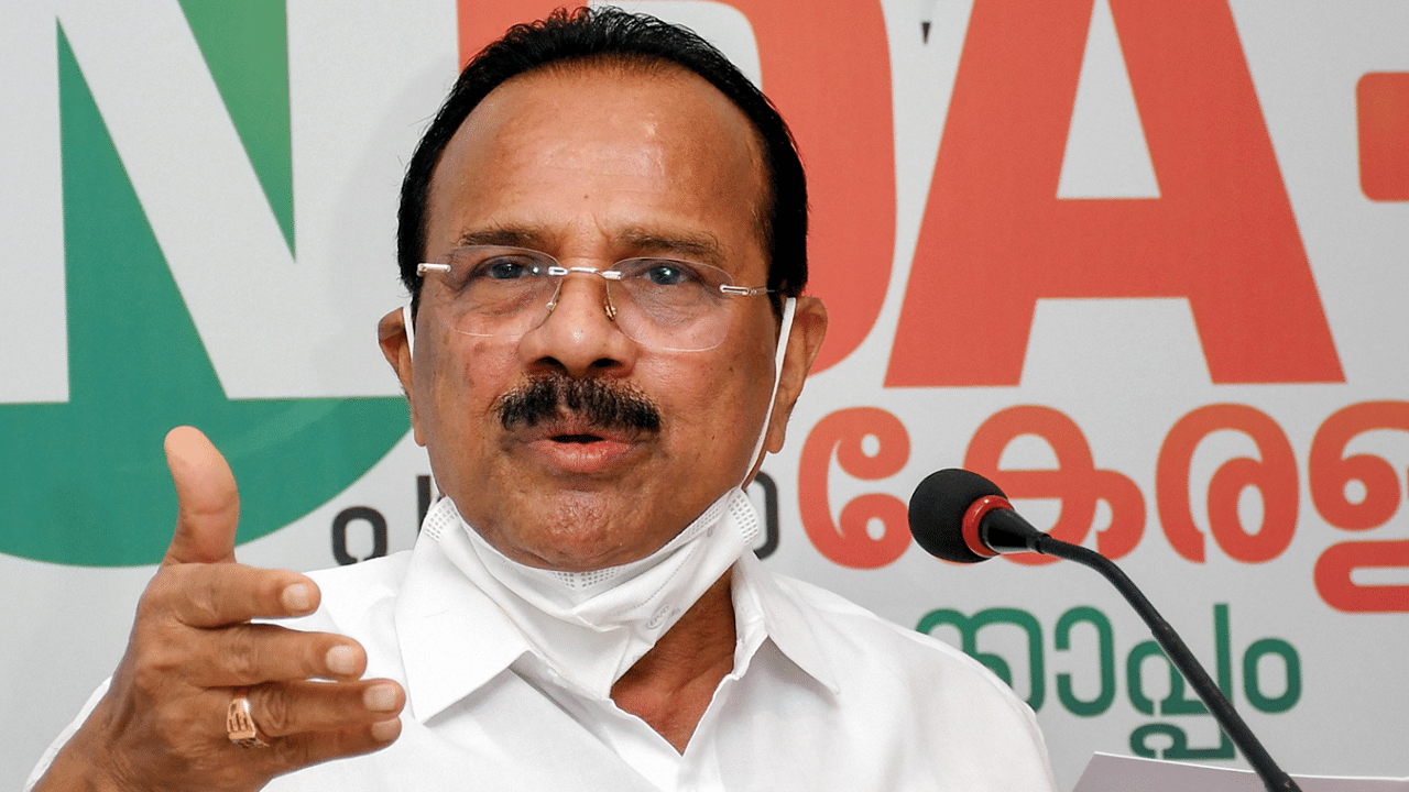 Union Minister for Chemicals and Fertilisers D V Sadananda Gowda. Credit: PTI Photo
