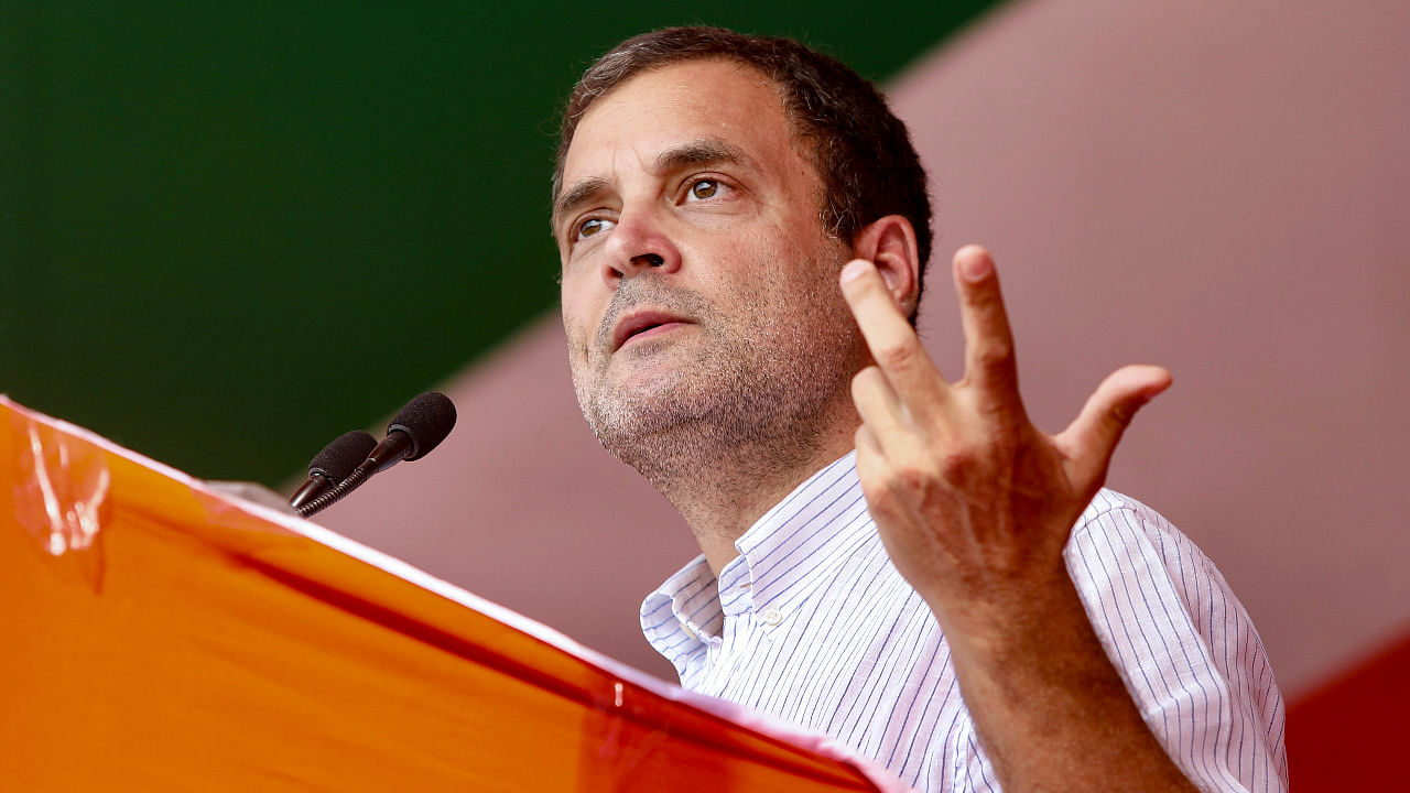 Congress leader Rahul Gandhi. Credit: PTI Photo