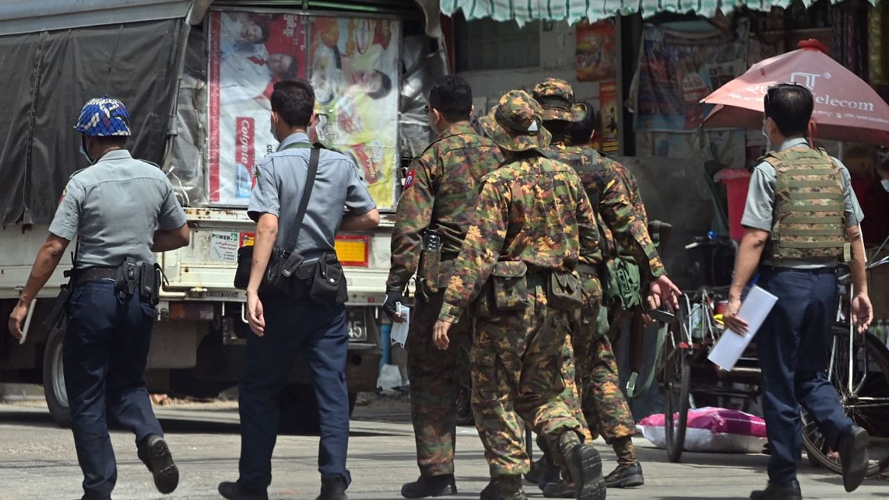 More than 700 protesters and bystanders have been killed by security forces since the Feb. 1 coup. Credit: AFP File Photo