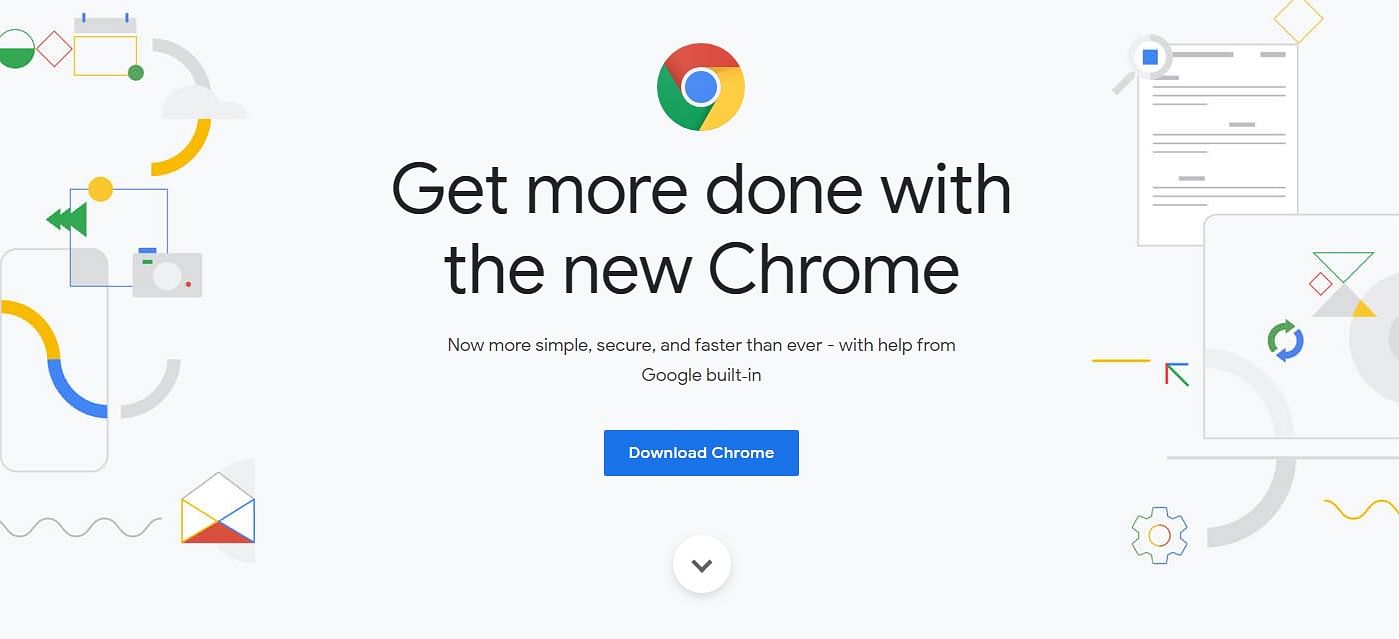 Chrome browser app. Credit: Google