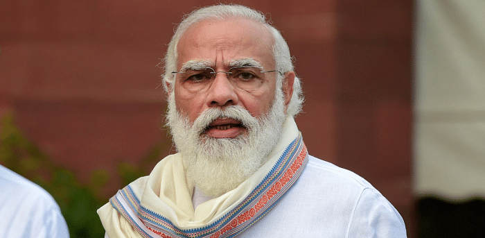 Modi cautioned about the spread of Covid-19 in rural areas and urged panchayati raj institutions to ensure proper sanitation and awareness. Credit: PTI file photo