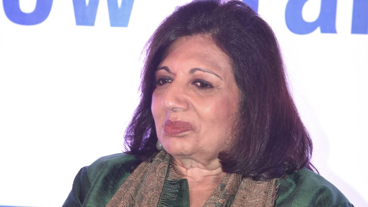 Biocon chief Kiran Mazumdar-Shaw. Credit: DH File Photo