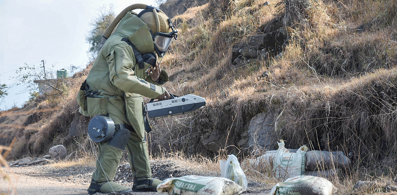 Earlier on February 14, a seven-kg IED was detected and defused near the crowded general bus stand area in Jammu city. Representative Image. Credit: PTI Photo