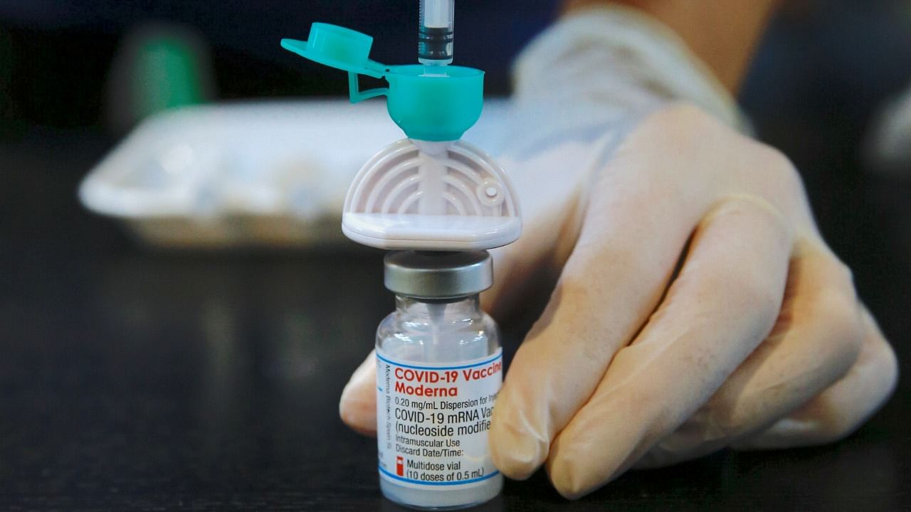 Moderna’s vaccines can be rapidly reformulated to target emerging variants. Credit: Reuters File Photo