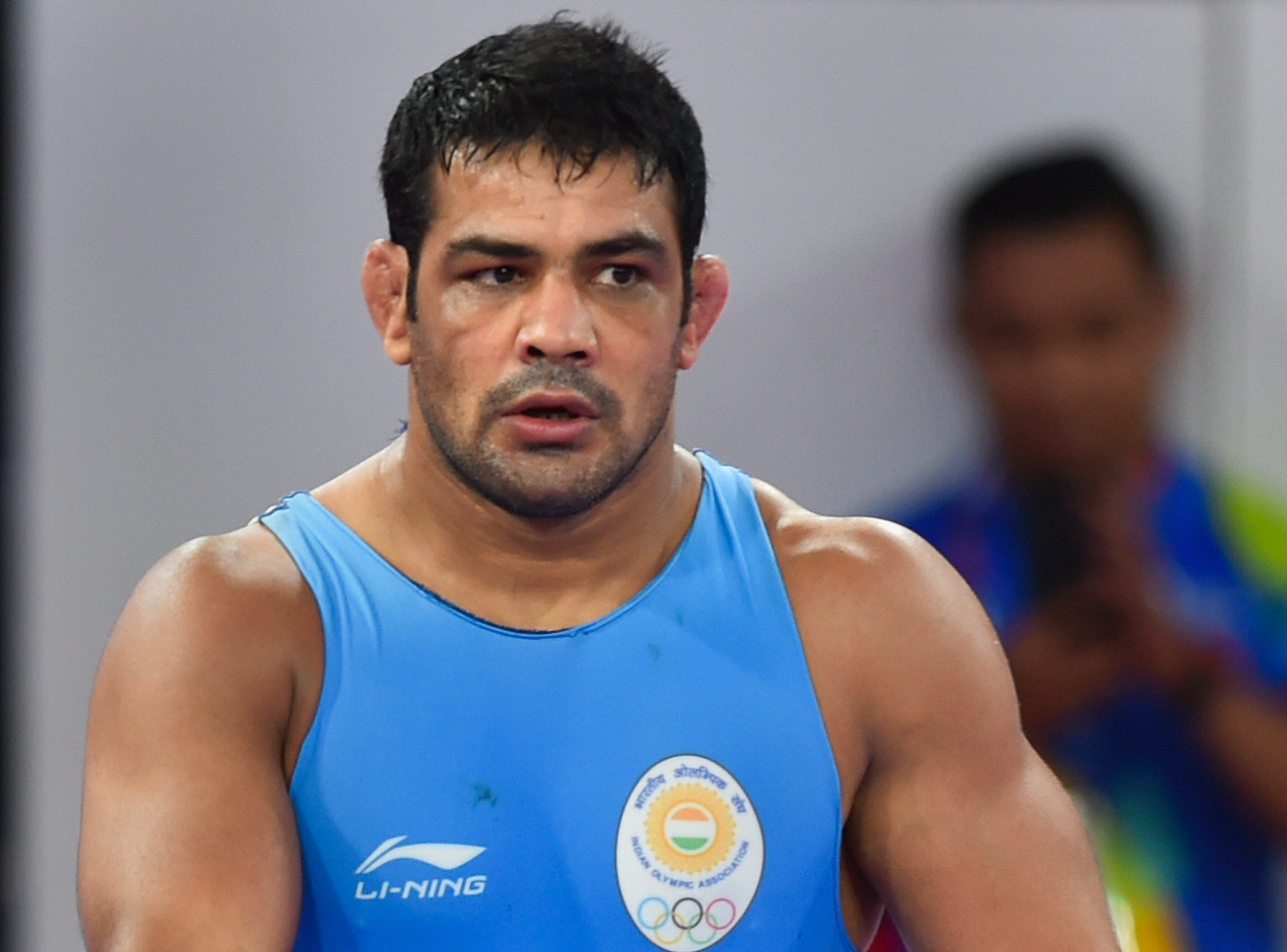 Two-time Olympic medallist Sushil Kumar. Credit: PTI File Photo