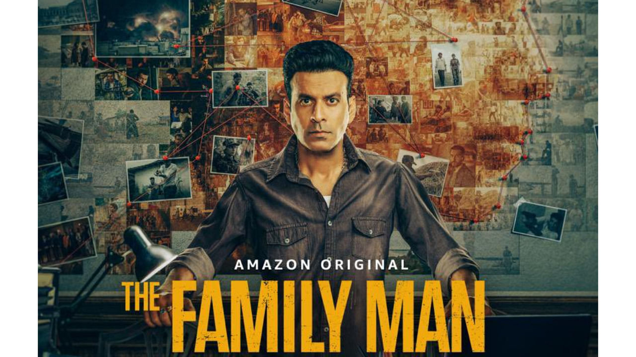 'The Family Man' poster. Credit: Twitter/ @BajpayeeManoj