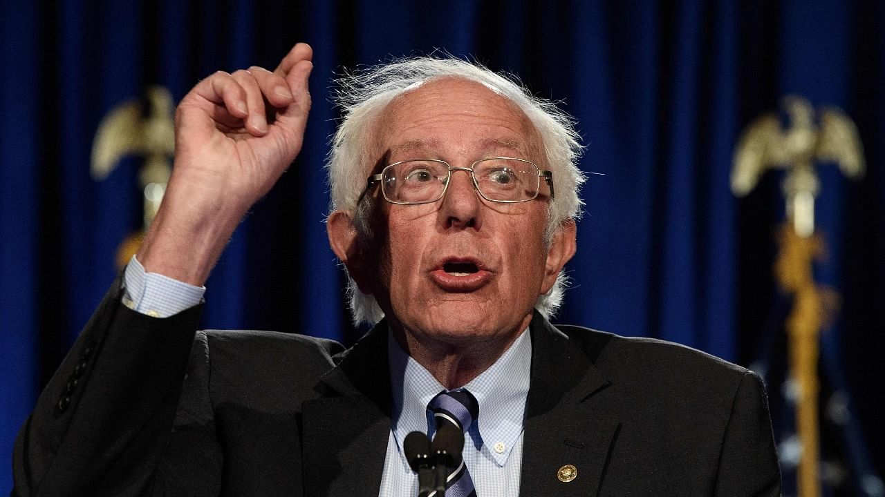 US Senator Bernie Sanders. Credit: AFP Photo