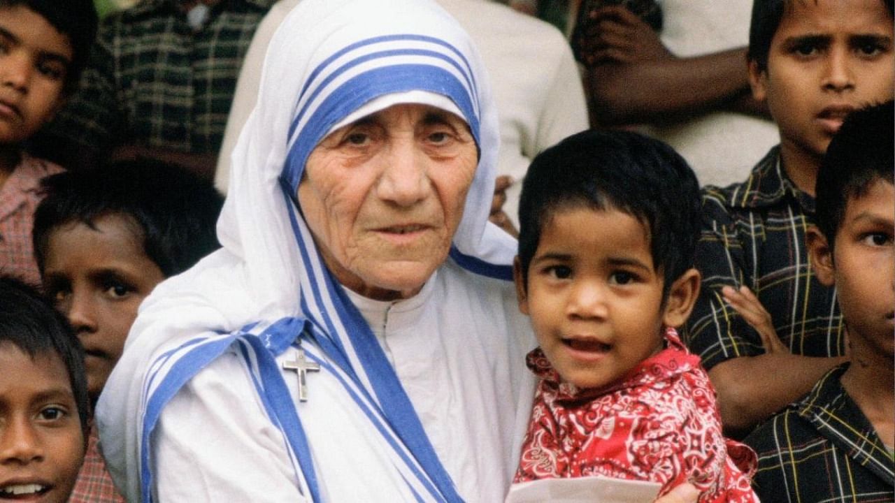 Mother Teresa. Credit: DH File Photo