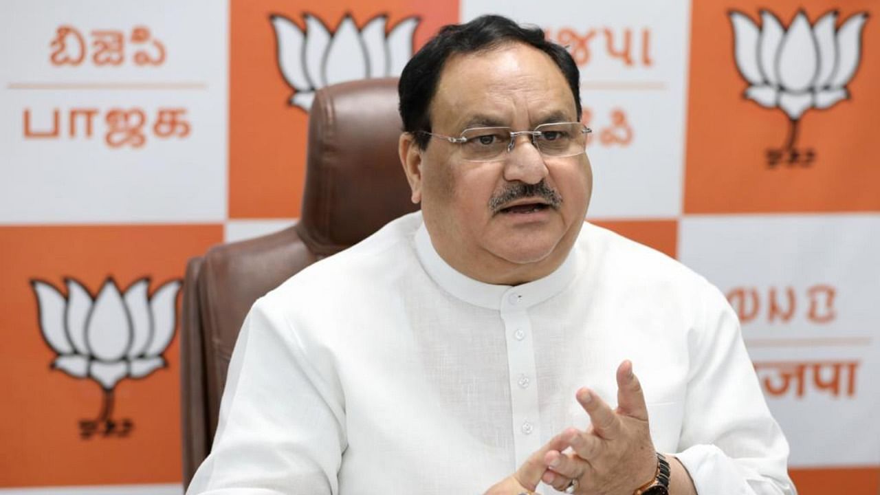 BJP National President J P Nadda. Credit: PTI File Photo