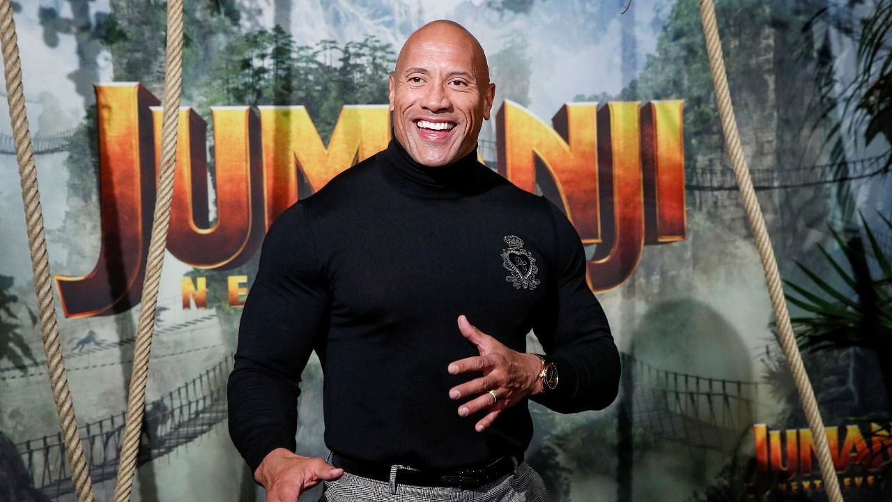 Hollywood and former WWE star Dwayne Johnson. Credit: Reuters Photo