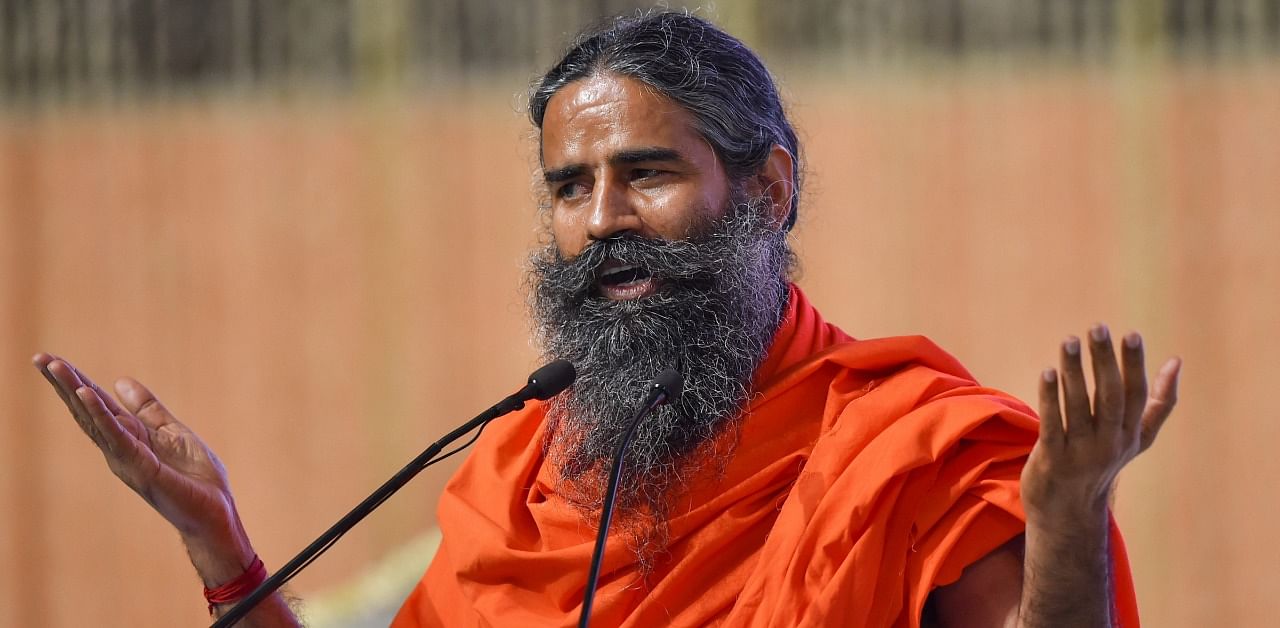Ramdev had called allopathy allopathy a 'stupid science' in a video. Credit: PTI Photo
