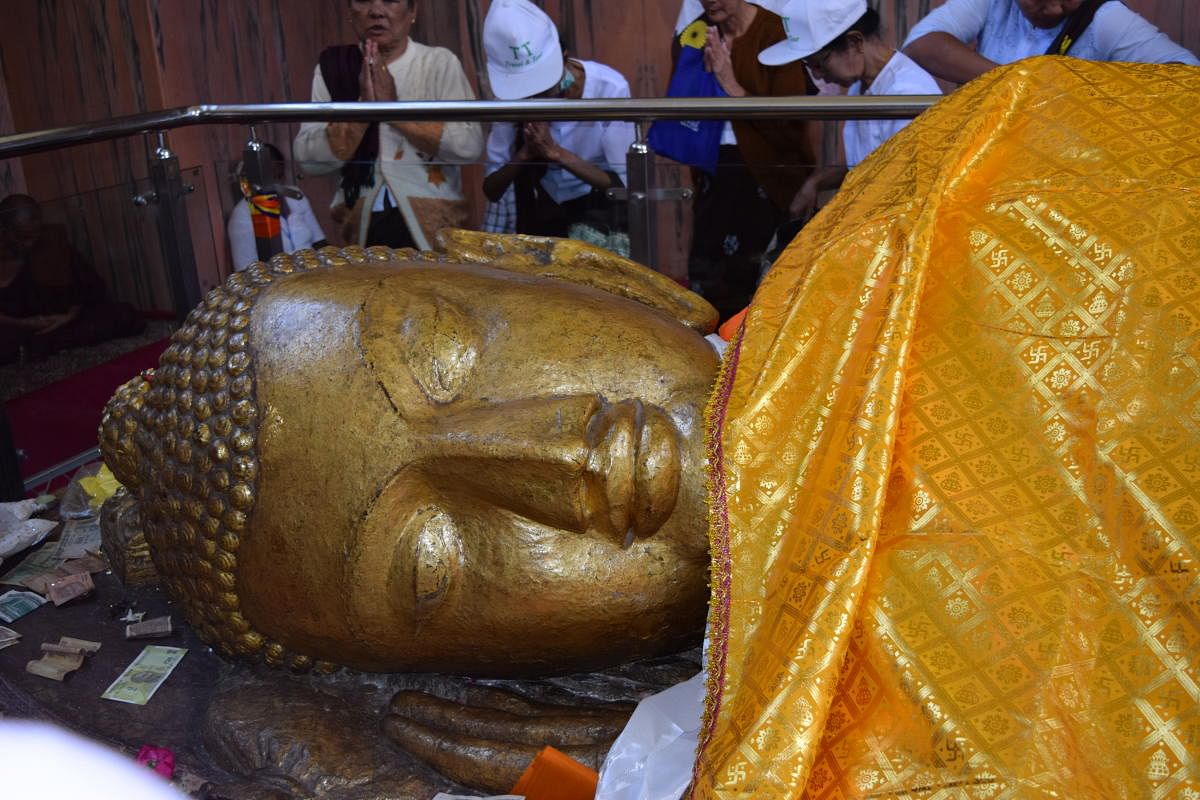 Reclining Buddha at Kushinagar