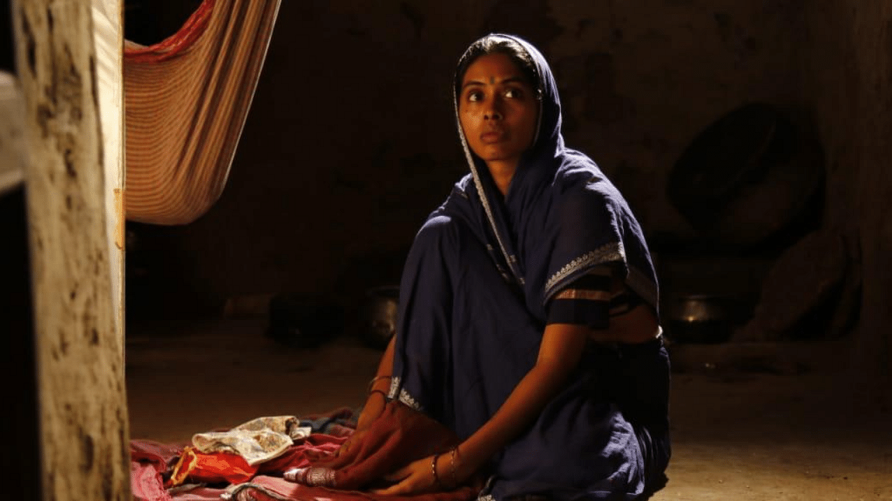 Actor Anjali Patil in a still from 'Dithee', Credit: PR Handout