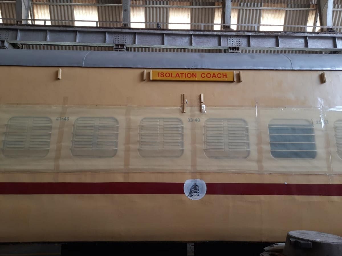 Sixty-one coaches modified by South Western Railways to isolate Covid-19 patients remain unused.