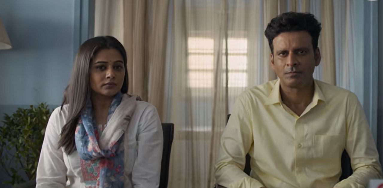 Screengrab from the trailer of The Family Man 2. Credit:  Amazon Prime Video India/YouTube