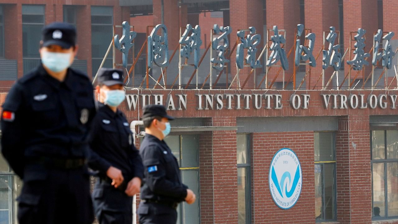 WHO team visits Wuhan Institute of Virology. Credit: Reuters File Photo