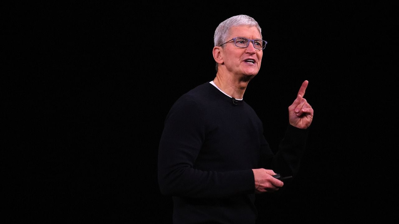 Apple's online marketplace would become a "toxic" mess if the iPhone maker were forced to allow third-party apps without reviewing them, chief executive Tim Cook told a high-stakes trial May 21, 2021 challenging the company's tight control of its platform. Credit: AFP File Photo
