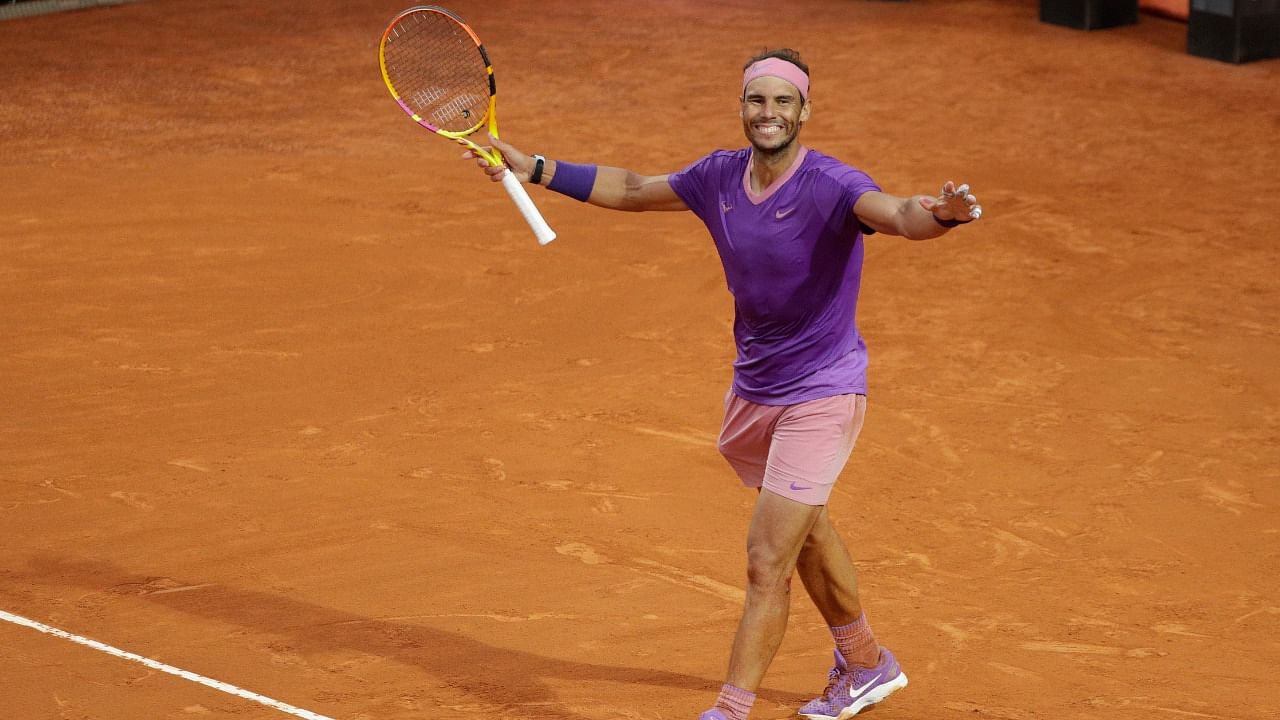 Rafael Nadal has a habit of truly coming into his own at Roland Garros, as his 100-2 win-loss record testifies. Credit: AP File Photo