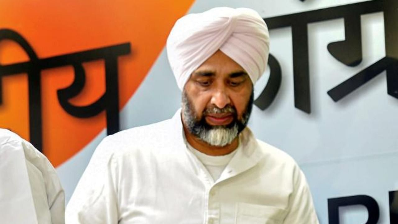 Manpreet Singh Badal. Credit: PTI Photo