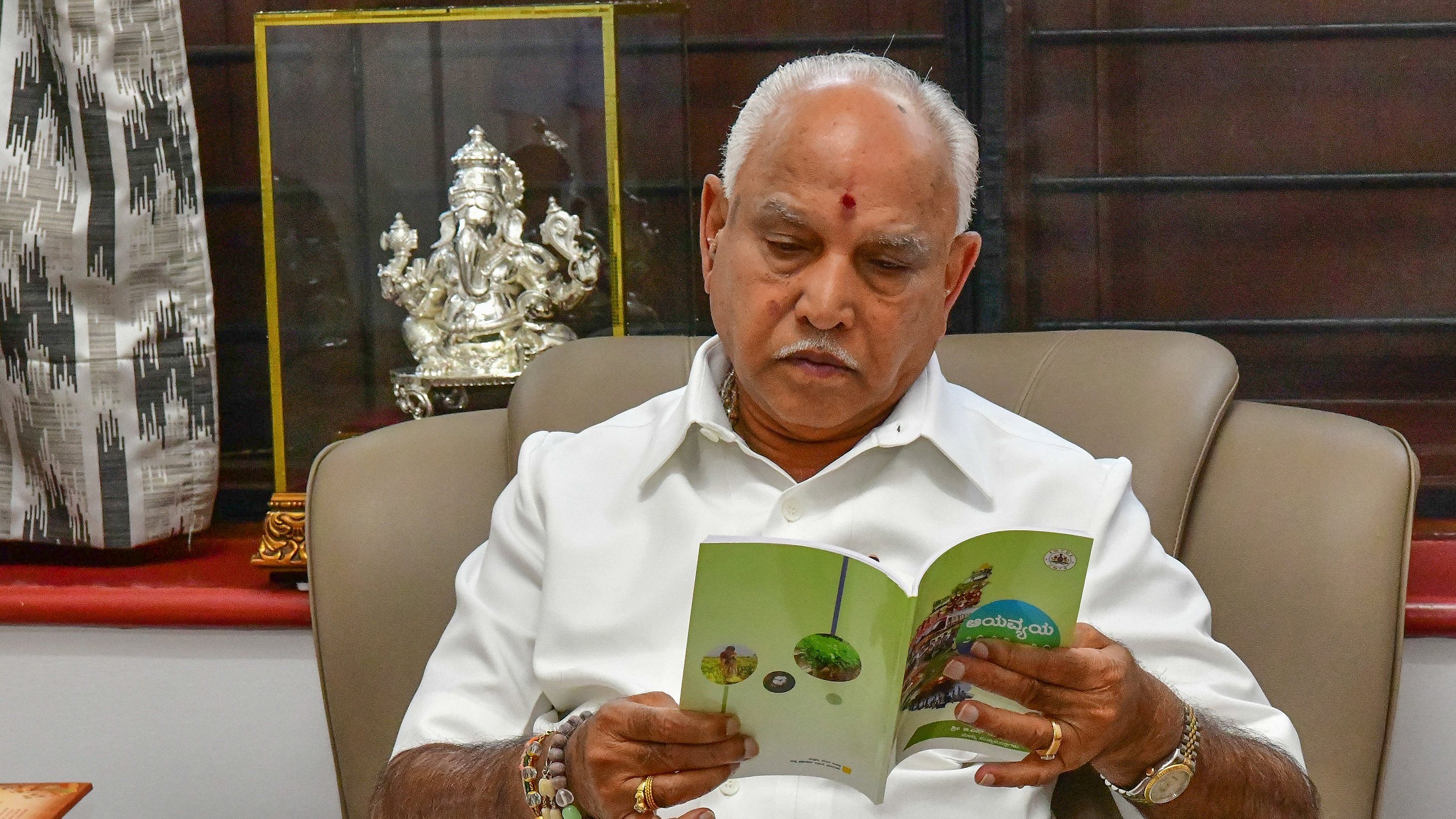 Karnataka Chief Minister BS Yediyurappa. Credit: DH File Photo