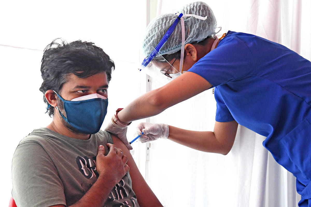 Vaccines can push a virus to mutate, but the forwarded message overstates the risks, say medical experts. DH PHOTOBY PUSHKAR V. PIC FOR REPRESENTATION