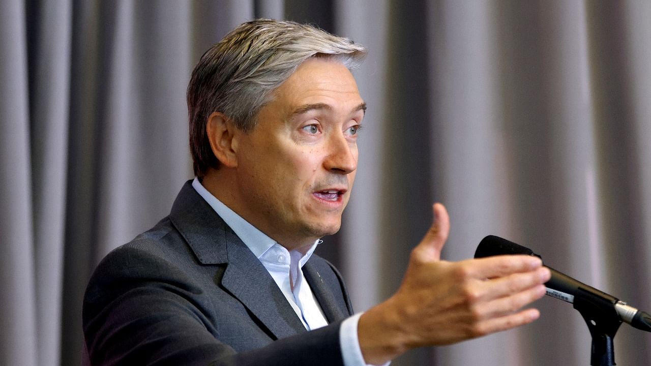 Francois-Philippe Champagne. Credit: Reuters photo