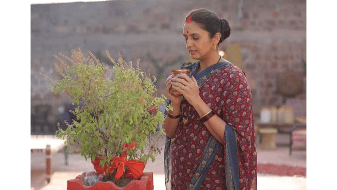 Huma Qureshi in 'Maharani'. Credit: IMDb