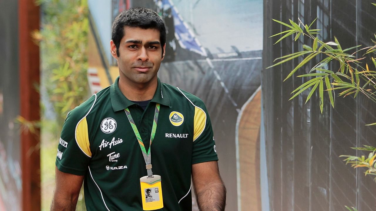 Former Indian F1 driver and Sky Sports F1 presenter Karun Chandhok. Credit: Reuters File Photo