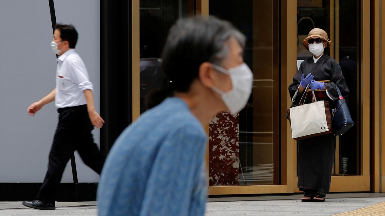 Japan extended a coronavirus state of emergency in Tokyo and other areas for 20 more days on Friday. Credit: Reuters Photo