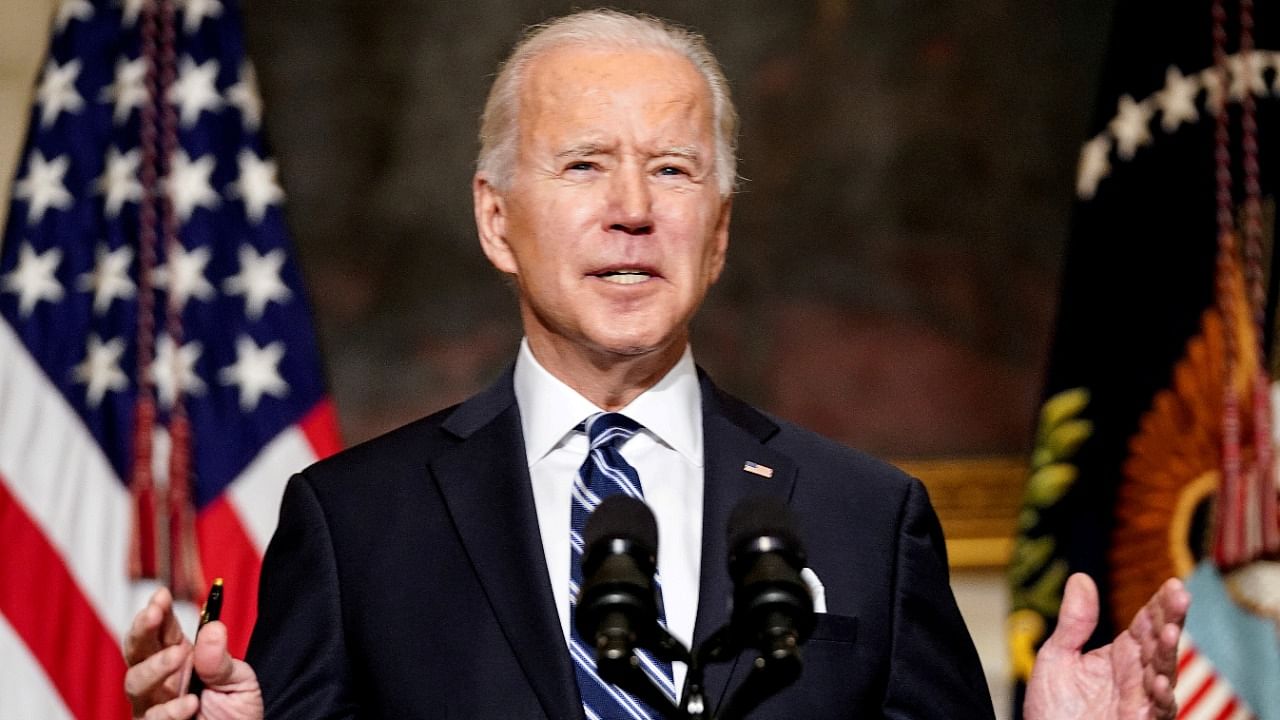 US President Joe Biden. Credit: Reuters Photo