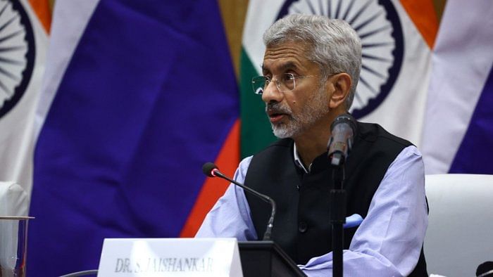 External Affairs Minister S Jaishankar. Credit: Reuters Photo