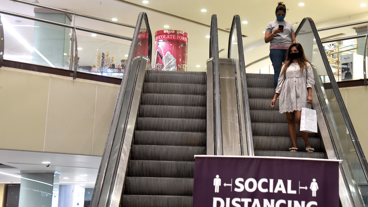 Shopping malls have sought an extension over the moratorium on their loans. Credit: DH Photo