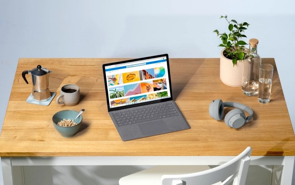 The new Surface Laptop 4 series. Credit: Microsoft