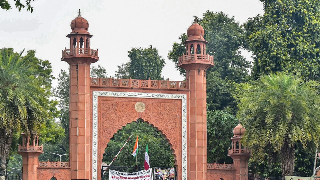 The entrance of Aligarh Muslim University. Credit: PTI File Photo