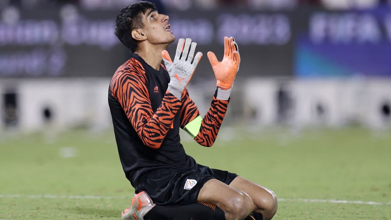 India's Gurpreet Singh Sandhu. Credit: Reuters File Photo