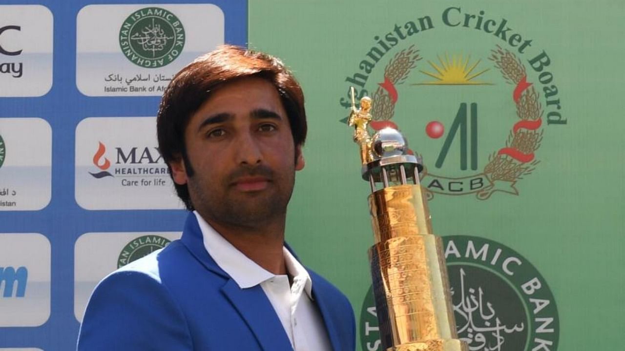 Afghanistani cricketer Asghar Afghan. Credit: AFP Photo