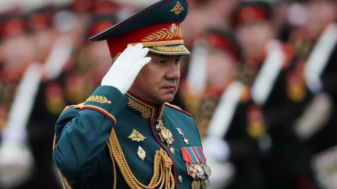 Russian Defence Minister Sergei Shoigu. Credit: Reuters Photo