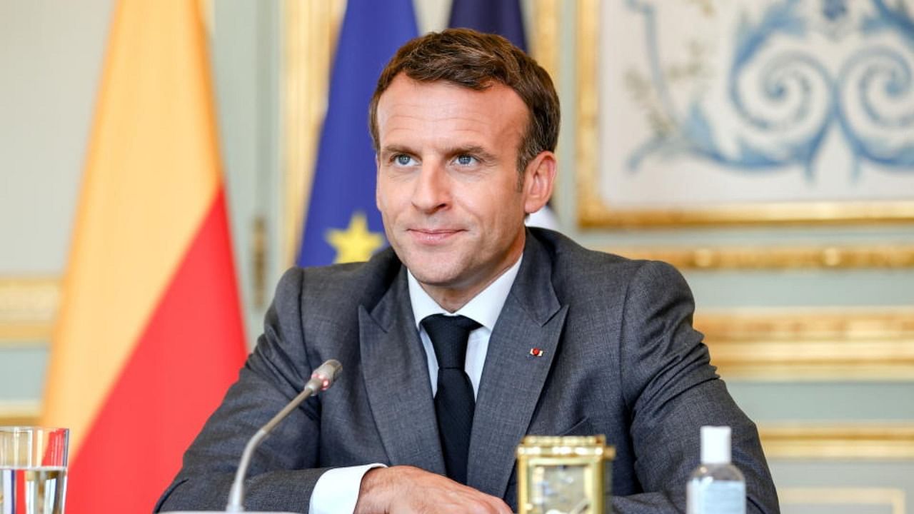French president Macron said he would withdraw French troops if Mali went in the direction of radical Islamism. Credit: Reuters File Photo