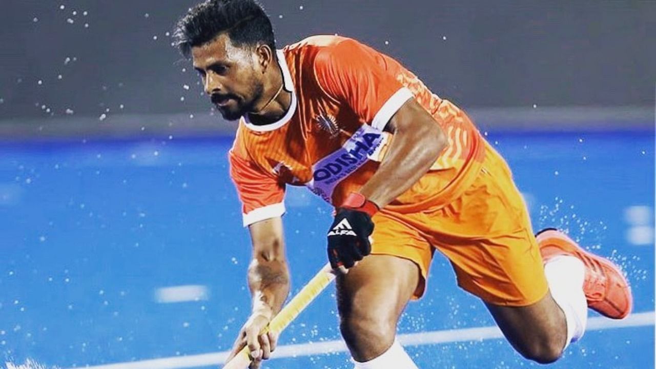 Defender Birendra Lakra. Credit: Instagram/birendra_26