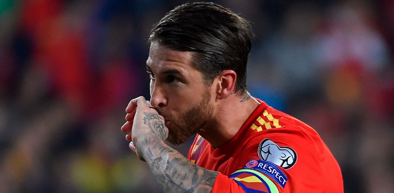 Ramos is close to breaking the record for most appearances for a national team. Credit: AFP File Photo