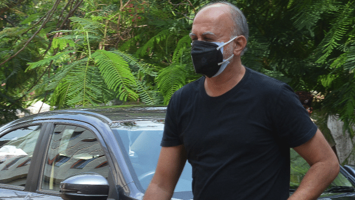 Former journalist Tarun Tejpal arrives for the verdict hearing of the sexual assault case in Goa. Credit: AFP Photo