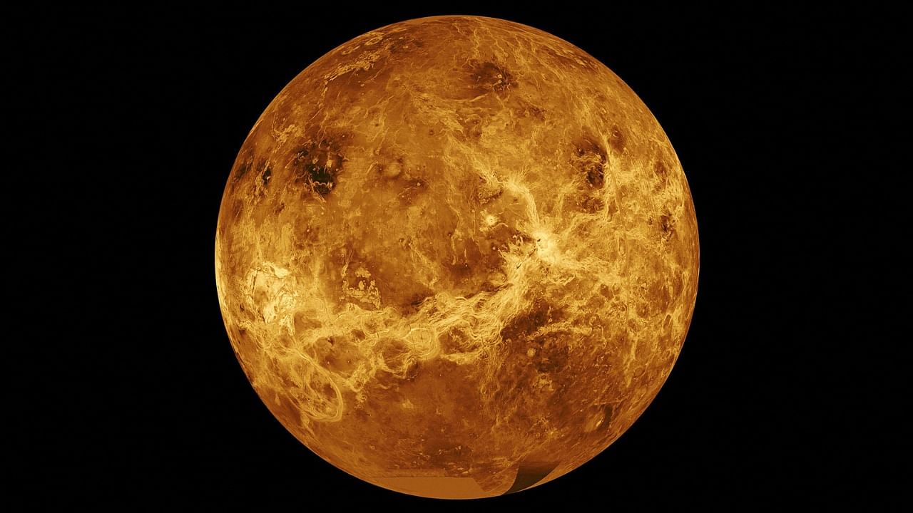 This file photo released by NASA shows the planet Venus in a composite of data from NASA's Magellan spacecraft and Pioneer Venus Orbiter This file photo released by NASA shows the planet Venus in a composite of data from NASA's Magellan spacecraft and Pioneer Venus Orbiter. Credit: AFP Photo