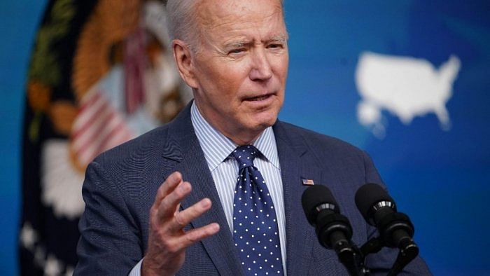 Biden has made ending the pandemic the core project of his administration and hopes to ride into midterm elections next year. Credit: AFP Photo