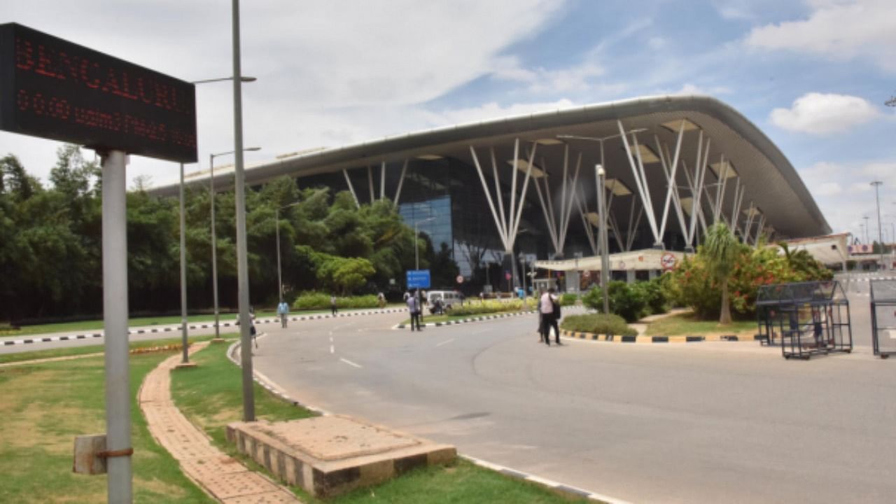 Bengaluru's Kempegowda International Airport. Credit: DH File Photo