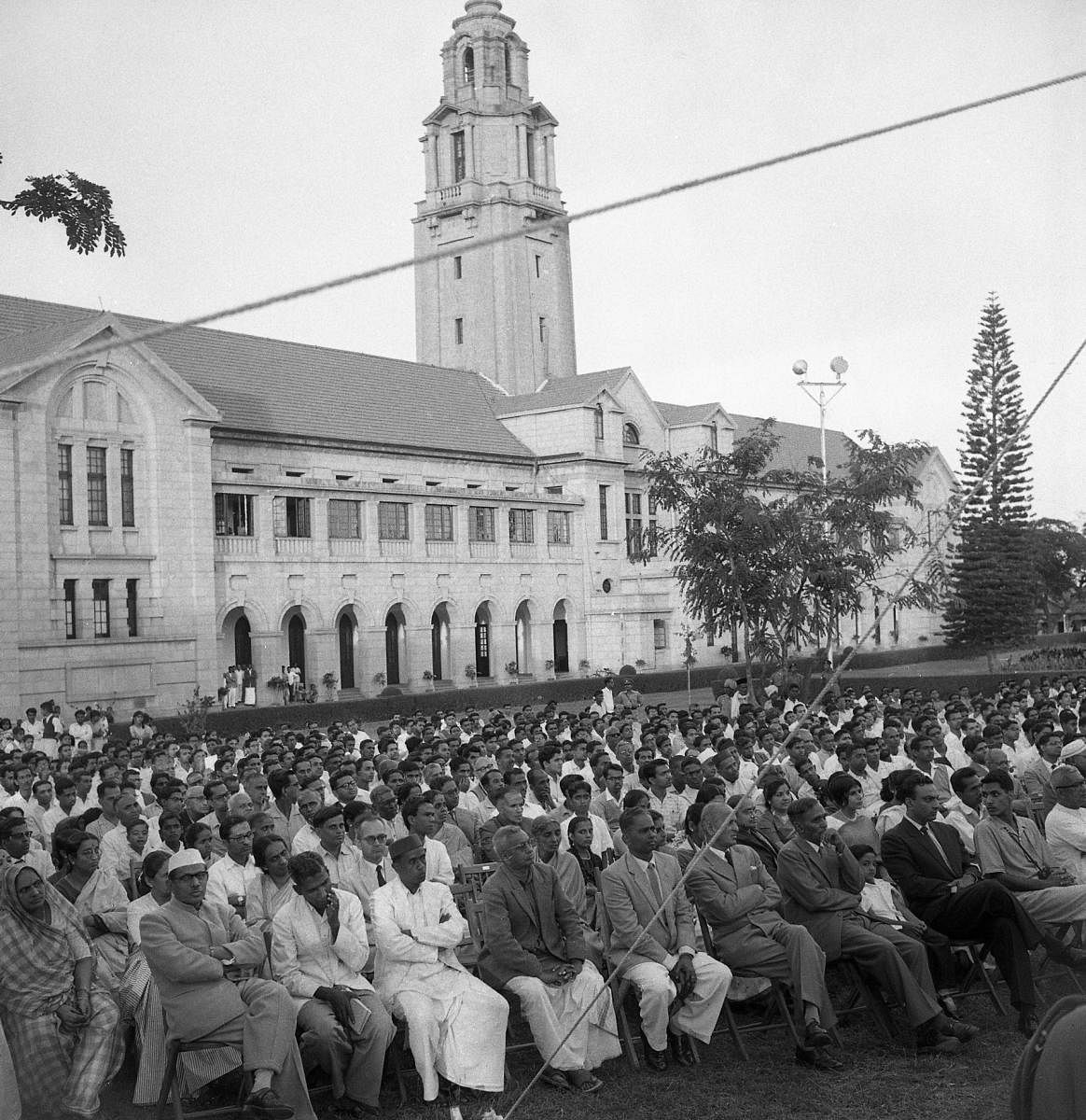 IISc’s golden jubilee celebration in 1959. DH archives photo
