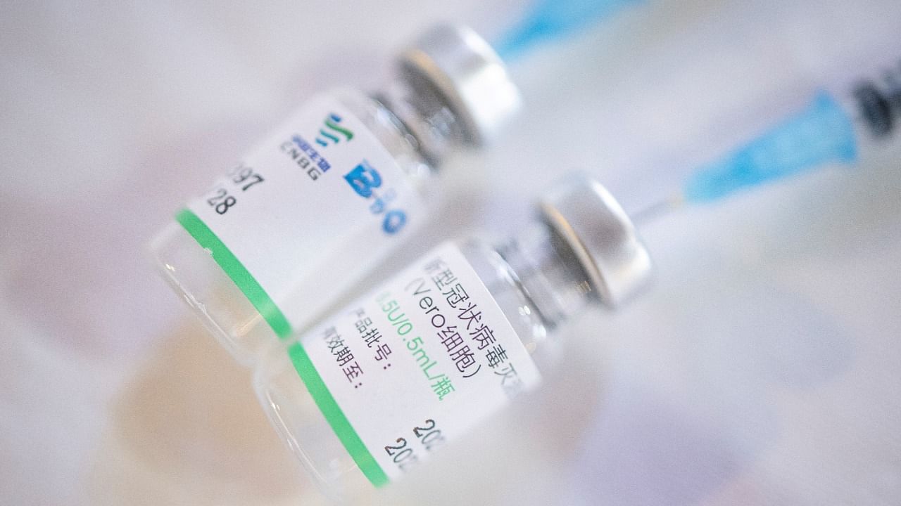 Doses of the Chinese Sinopharm vaccine against Covid-19. Credit: Reuters File Photo